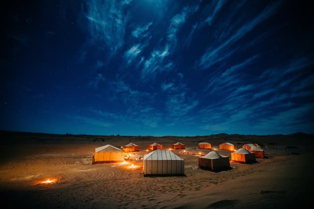 A Night in a Sahara Desert Camp: What It's Actually Like