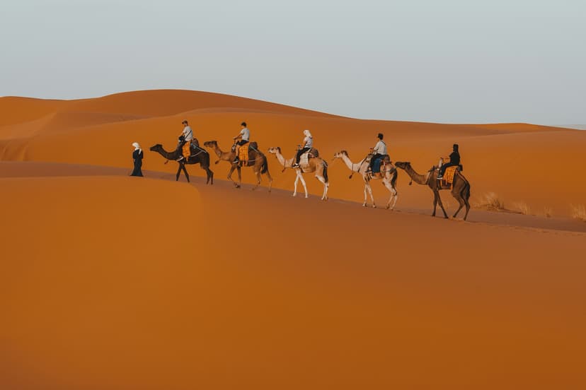 The Morocco Sahara desert, from Marrakech